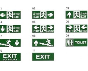Đèn thoát hiểm EXIT KENTOM